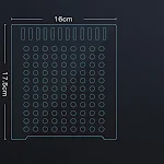 16x17.5x2mm