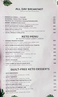 Kale & Kaff'e menu 1