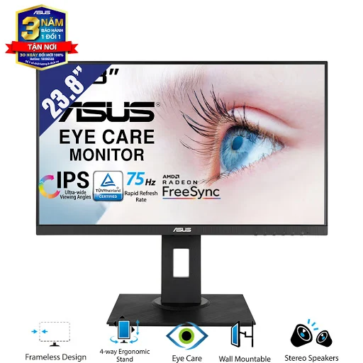 Màn hình LCD ASUS 23.8" VA24DQLB (1920 x 1080/IPS/75Hz/5 ms)