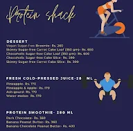Protein Shack menu 1