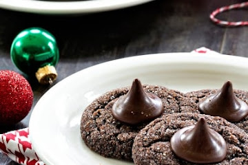 Chocolate Mint Kiss Cookies Recipe