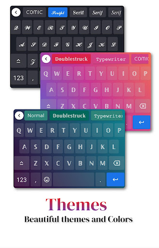 Screenshot Fonts Aa - Keyboard Fonts Art