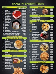 The Cornerstone Club menu 8