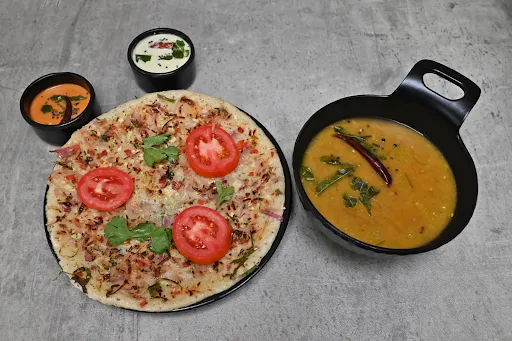 Onion Tomato Uttapam