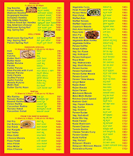 Udupi Krishna Grand menu 3