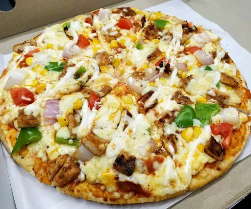 Punjabi Chicken Sheek Kebab Pizza