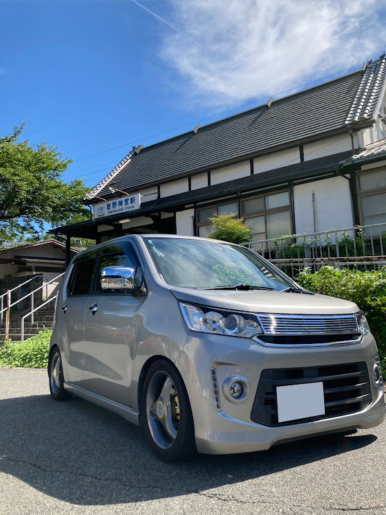 ワゴンRスティングレーの奈良県・母校コラボ・吉野神宮・車が好きな人と繋がりたいに関するカスタム事例の投稿画像3枚目
