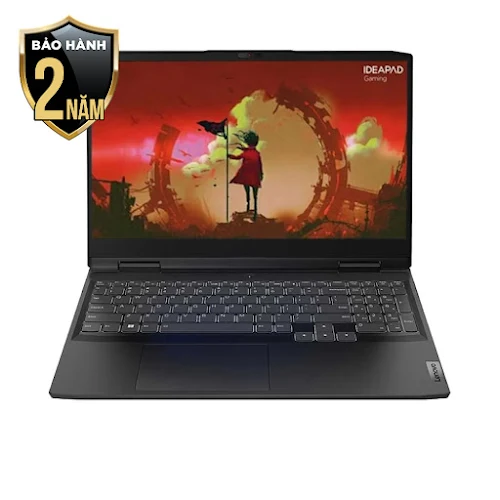 Máy tính xách tay/ Laptop Lenovo Ideapad Gaming 3 - 15ARH7 -82SB0078VN (AMD Ryzen 5-6600H) (Xám) - Hàng trưng bày