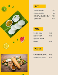 Veera dosa center menu 2