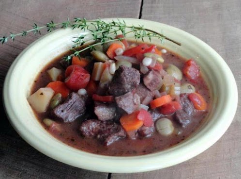 Hearty Herb And Cabernet Beef Stew