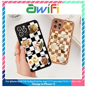 Ốp Lưng Iphone Cạnh Vuông Lỗ Camera Bánh Ngọt 6/6Plus/7/7Plus/8/8Plus/X/Xs/11/12/13/Pro/Max/Plus/Promax - Sale Sốc U4 - 1