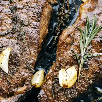 Easy New York Steak On Indoor Grill - A Day In Candiland