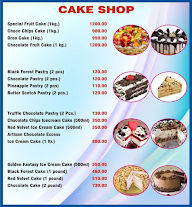 Cake Shop menu 4