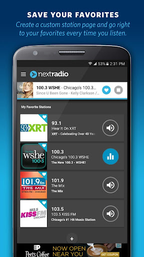 NextRadio Free Live FM Radio