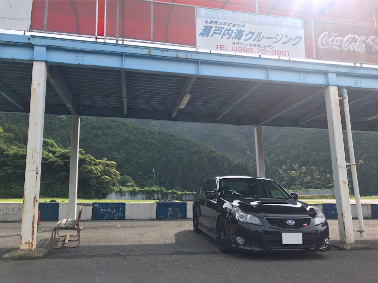 レガシィB4の瀬戸内海サーキット・bm9・梅雨・レガシィB4・サーキットデビューに関するカスタム事例の投稿画像3枚目