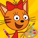 Icon Kid-E-Cats: Draw & Color Games