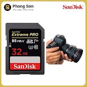 Thẻ Nhớ Sdhc 32Gb Extreme Pro 633X 95Mb/S Uhs - 1 Sandisk