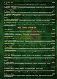 The Dining Garden Restaurant menu 4