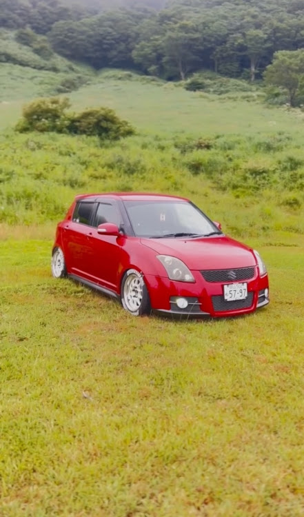 スイフトスポーツの山と愛車・ドライブ・大山に関するカスタム事例の投稿画像1枚目
