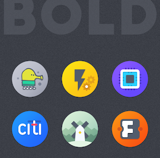 BOLD - ICON PACK Screenshot