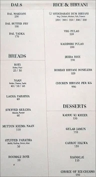 NIne Ivanaa Barne Brothers Hotels menu 3