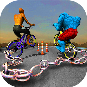 Download Chained Bicycle: Spider boy VS Monster super hero For PC Windows and Mac