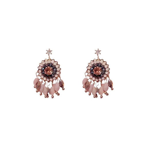 Title 1, Vintage handmade beaded national style crystal ...