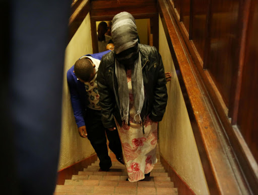 Phumlani Mbokazi and Sibongile Mbambo (MOTHER) appear in the Durban Magistrates court for the hijacking of her baby. Picture: JACKIE CLAUSEN