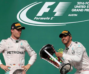 Nico Rosberg ligt in poleposition, maar rivaal Lewis 'redjet' Hamilton is nu al klaar voor de strijd