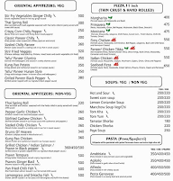 Varanda Kitchen and Bar menu 3