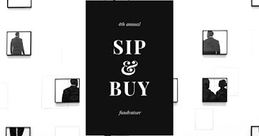 4th Annual Sip & Buy - Facebook Event Cover template