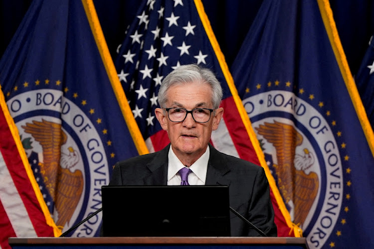 Federal Reserve chair Jerome Powell holds a press conference in Washington, the US, March 20 2024. Picture: REUTERS/Elizabeth Frantz