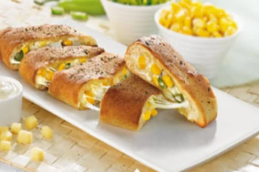 Stuffed Corn Jalapeno Garlic Bread