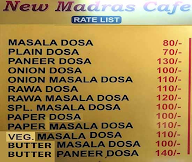 Madras Cafe menu 4