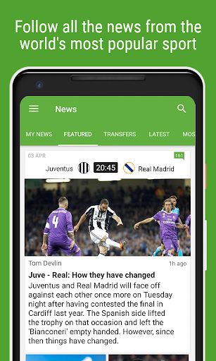 BeSoccer - Soccer Live Score  screenshots 4