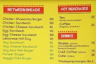 Shawarma City menu 1