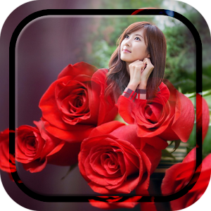 Download Red Rose Photo Frame For PC Windows and Mac