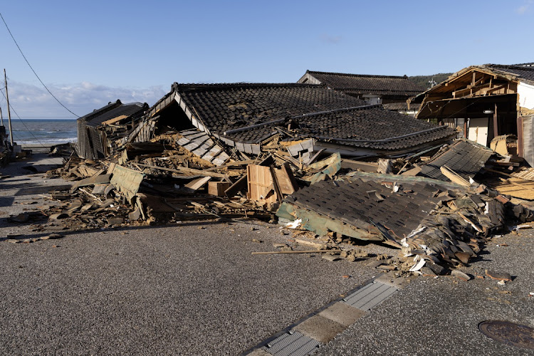 A series of major earthquakes have reportedly killed at least 48 people, injured dozens more and destroyed a large number of homes. The earthquakes, the biggest measuring 7.1 magnitude, hit the areas around Toyama and Niigata in central Japan on Monday. January 2 2023. Picture: Buddhika Weerasinghe/Getty Images