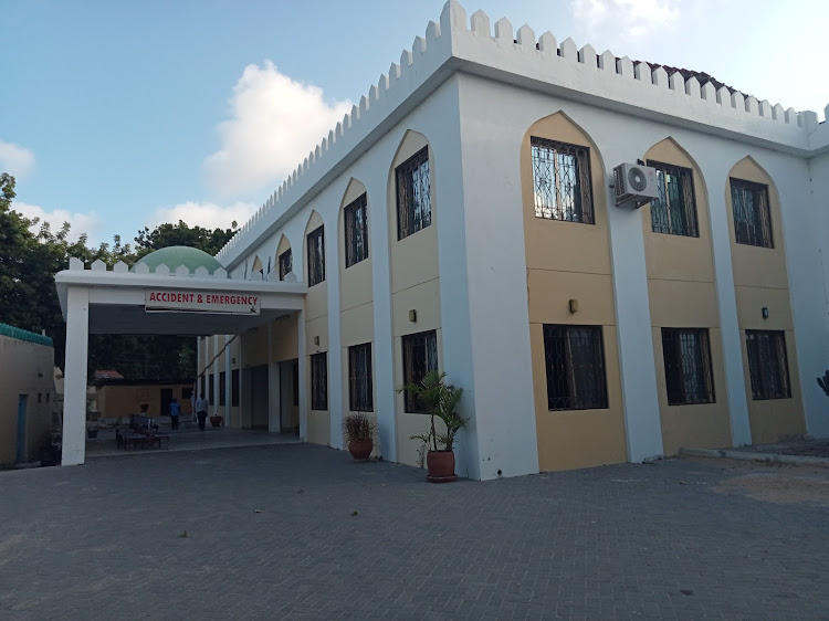 The emergency wing at the King Fahad hospital in Lamu island.