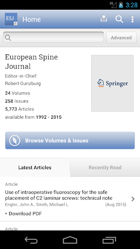 European Spine Journal