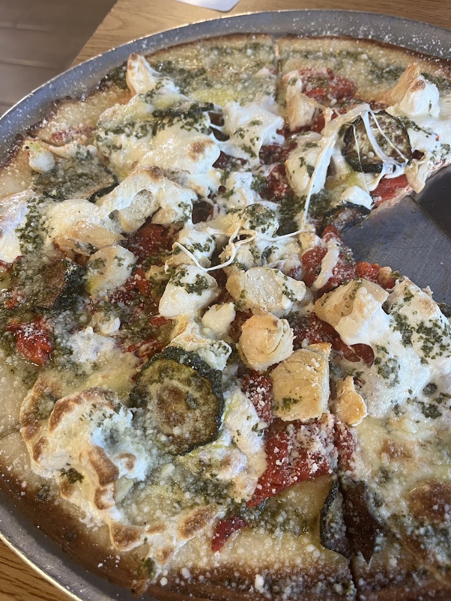 Gluten Free Mama's pizza