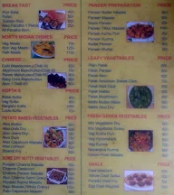 APNA Hotel menu 1