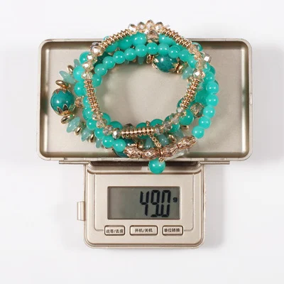 Bracciale Multicolor con Nappe in Lega Design Elegante e Vivace Accessorio di Moda Perfetto per Ogni Occasione Realizzato a Mano
