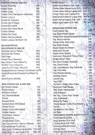 Blue Ocean menu 1