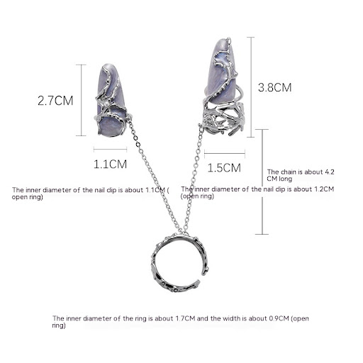 Title 5, Design Sense Fingernail Cap Hand Jewelry