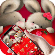 Cute Easter Bunny Rabbit Lovers Theme 1.1.1 Icon