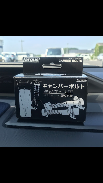 アクアのラルグスキャンバーボルトに関するカスタム事例の投稿画像1枚目