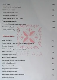 Cafe A2A menu 3