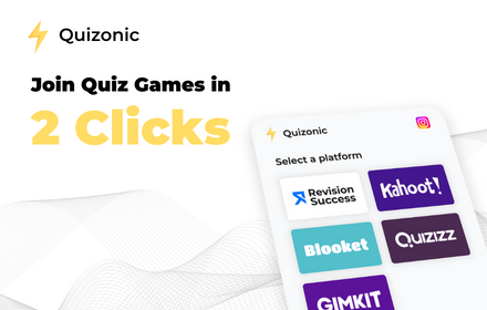 Quizonic - Join Quiz Games In 2 Clicks small promo image