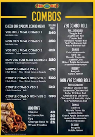 Roll Baby Roll menu 1